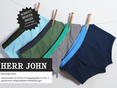 Schnitt "Herr John" Pants Studio Schnittreif